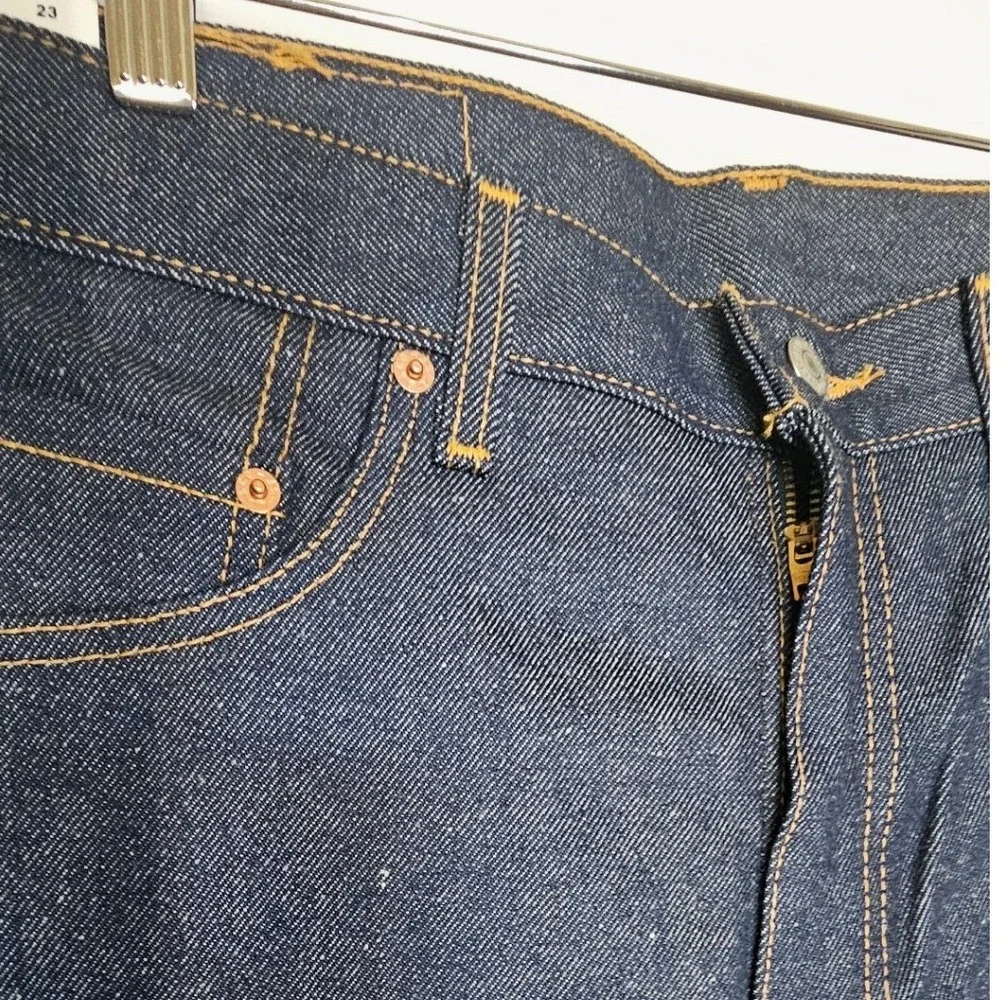 Levis 517 NWT VINTAGE 00s Bootcut Denim Jeans 35x34 Dark Wash Mens Western